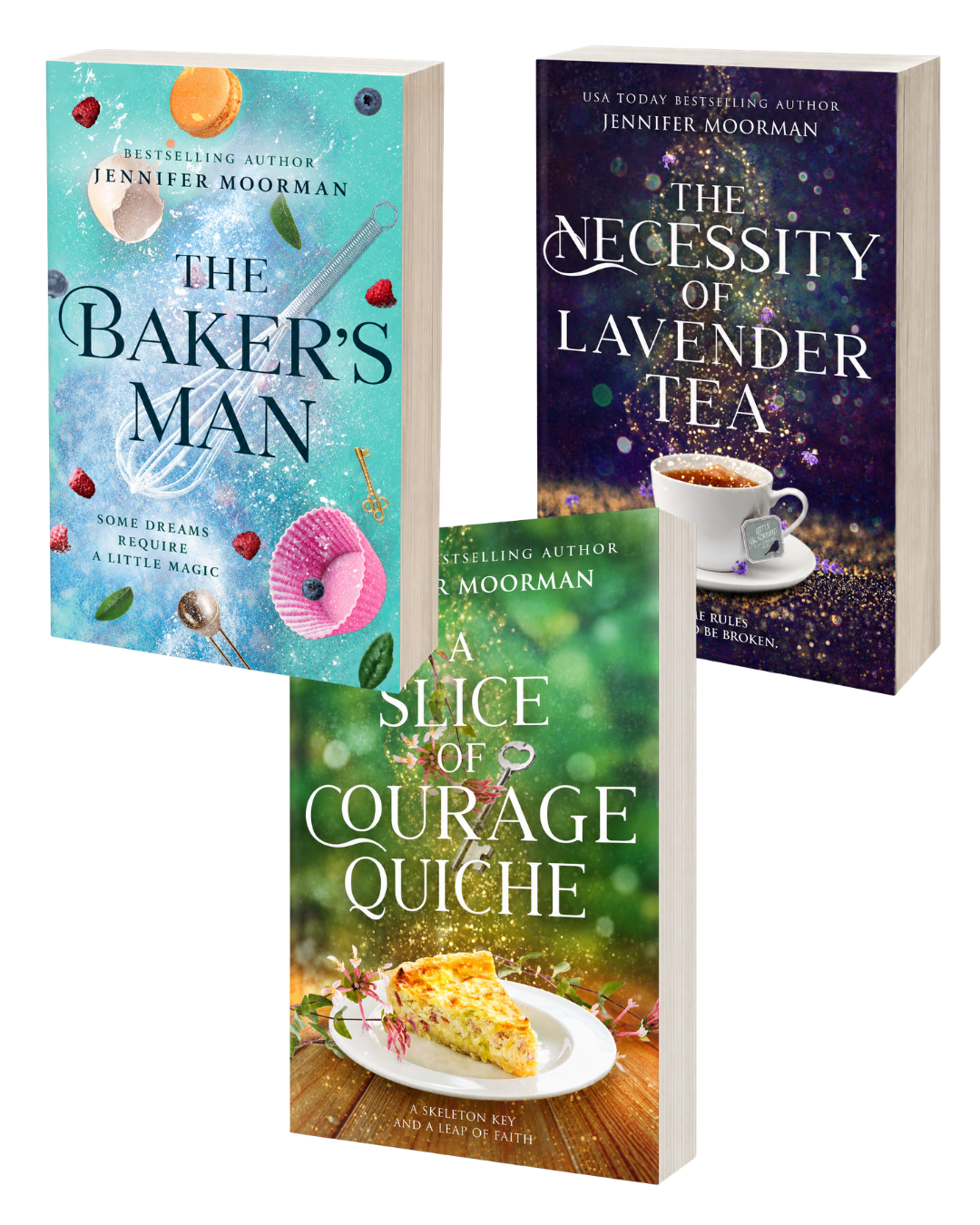 The Mystic Water 3-Book Bundle: The Baker's Man, The Necessity of Lavender Tea and A Slice of Courage Quiche