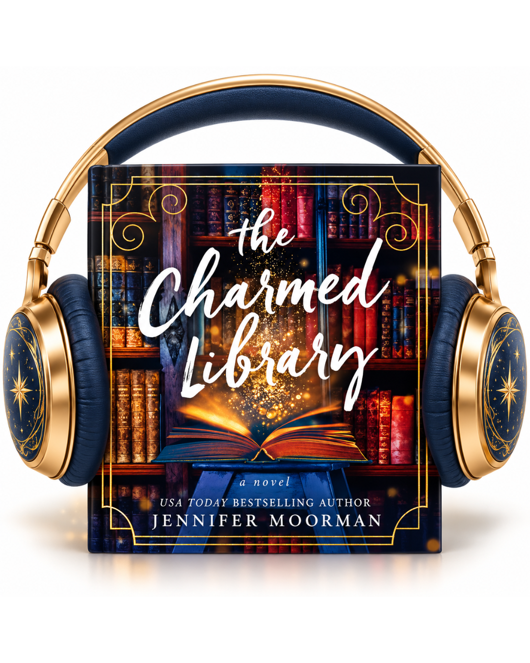 The Charmed Library by Jennifer Moorman, audiobook edition
