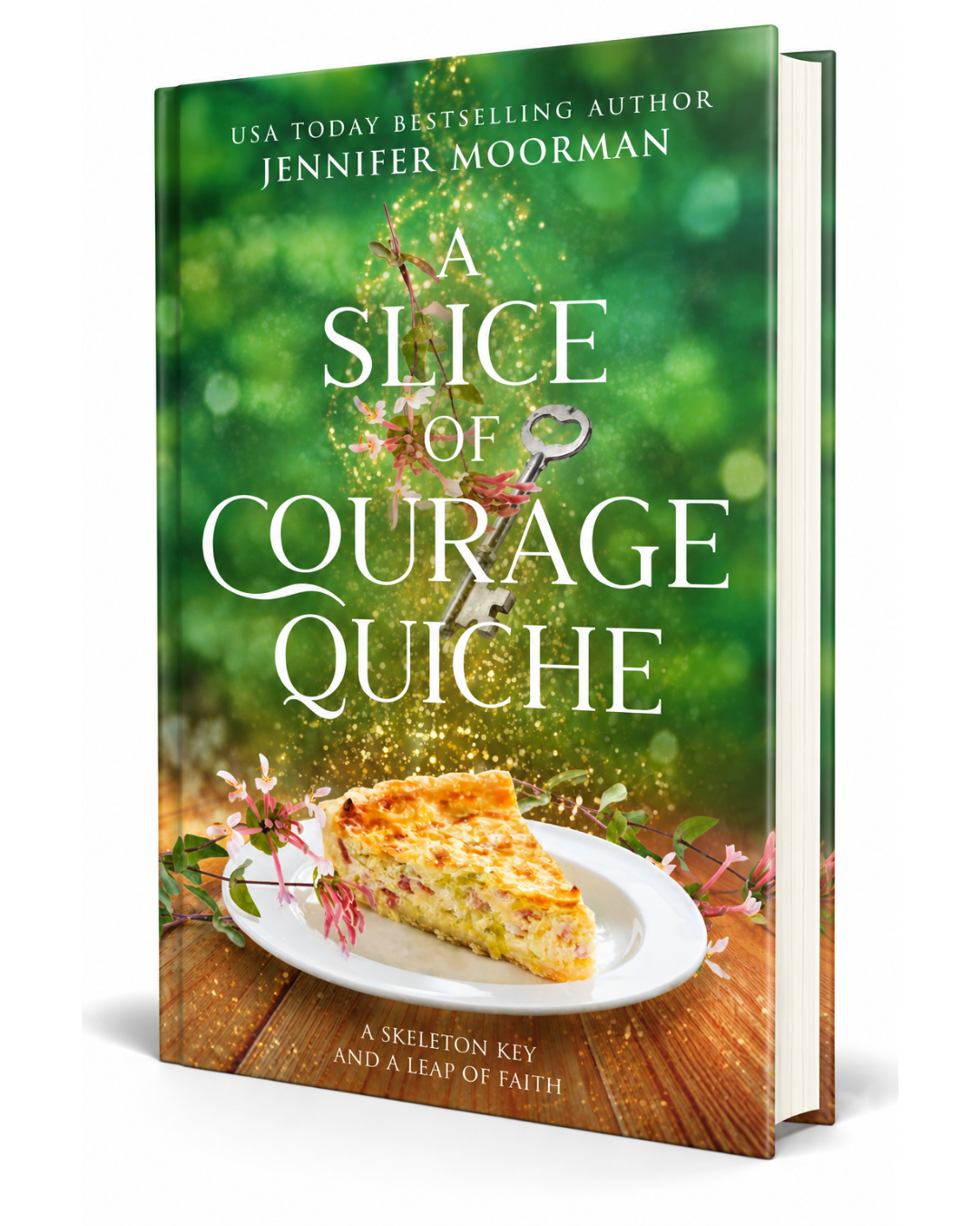 A Slice of Courage Quiche by Jennifer Moorman, hardcover edition