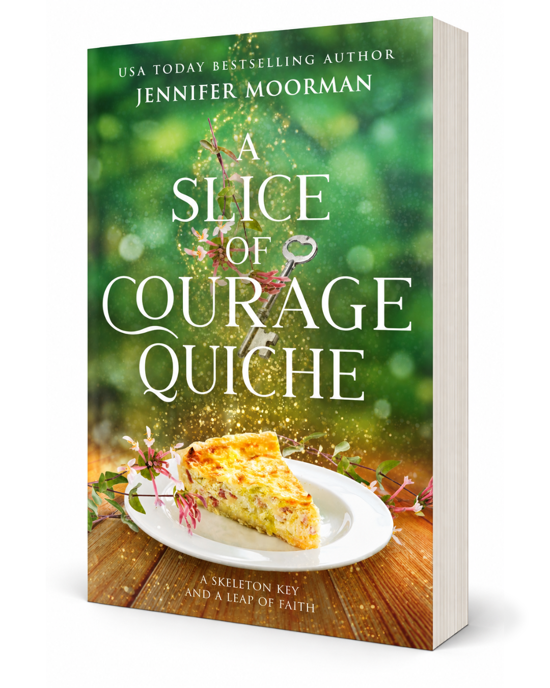 A Slice of Courage Quiche by Jennifer Moorman, paperback edition