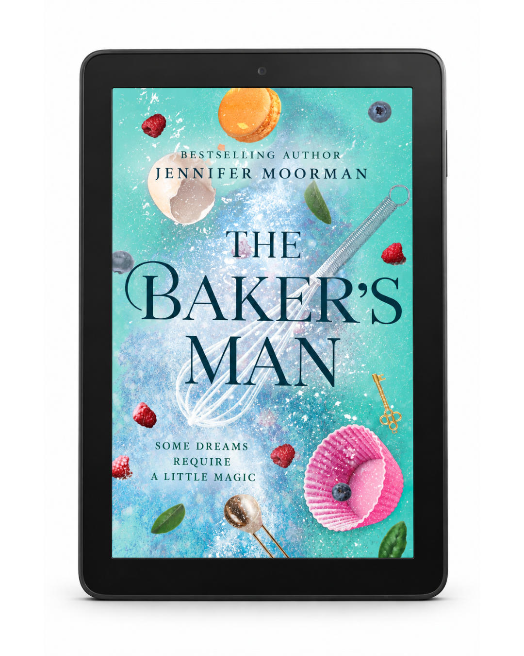 The Baker's Man by Jennifer Moorman, ebook edition on a tablet